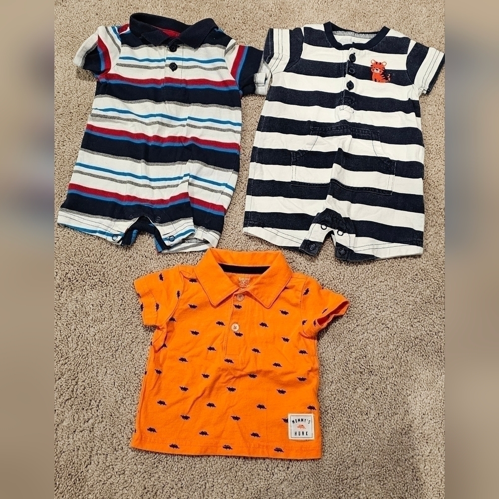 Size: 3 months | Lot/Bundle of baby clothes - romper and shirts